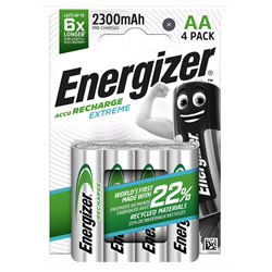 Energizer Extreme 2300mAh (4 pack) - NiMH rechargeable batteries