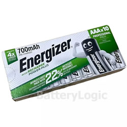 Energizer AAA 700mAh (10 pack) - NiMH rechargeable batteries